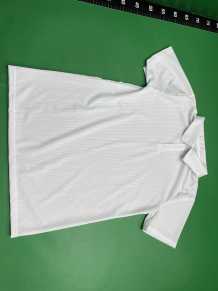 Big Sale Leakage Ice Silk Short-Sleeved T-Shirt Men's Summer Thin Mesh Breathable Cool Lapel Shirt Business Top Trendy